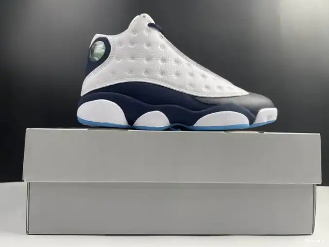 Rep TBK 13 Air Jordan Dark Powder Blue 414571-144 0602